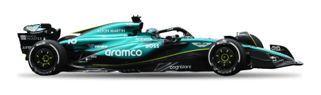 Aston Martin Aramco car